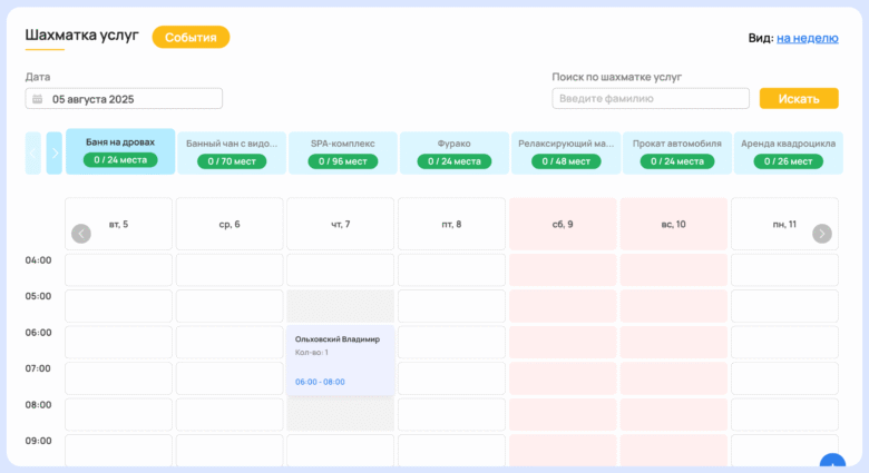 Модуль продажи услуг для отеля: как увеличить доход на 50%