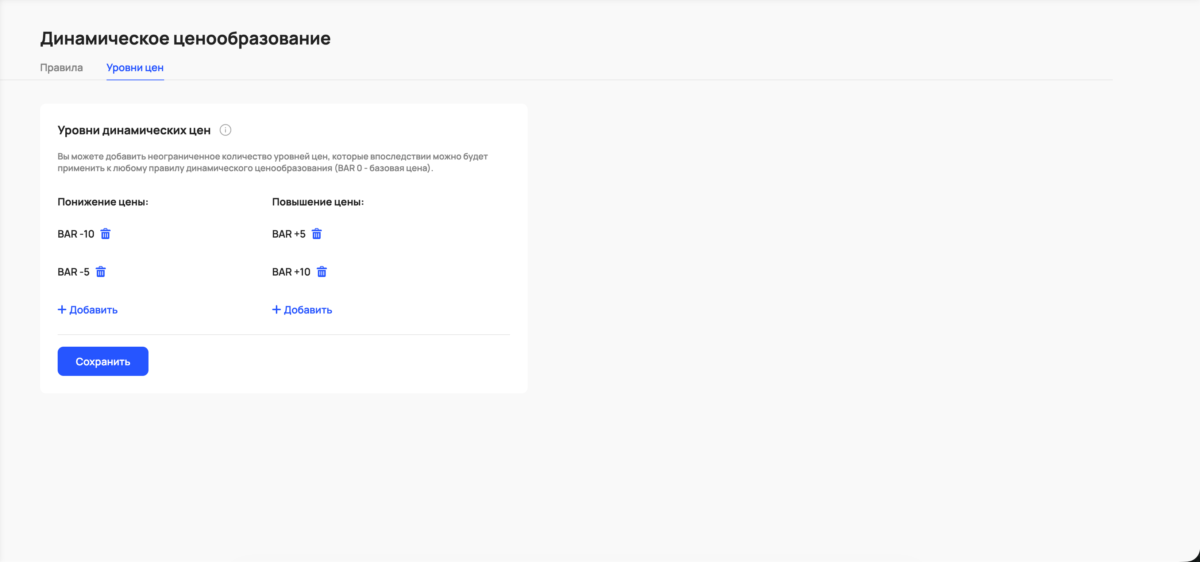 Динамическое ценообразование