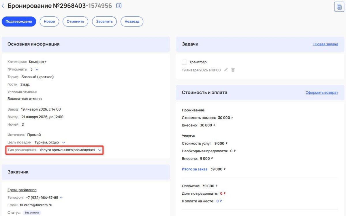 Туристический налог