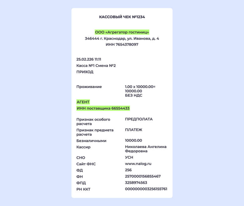 Какие чеки отель выдает гостям: предоплата, бронь через агрегаторы, расчет на месте